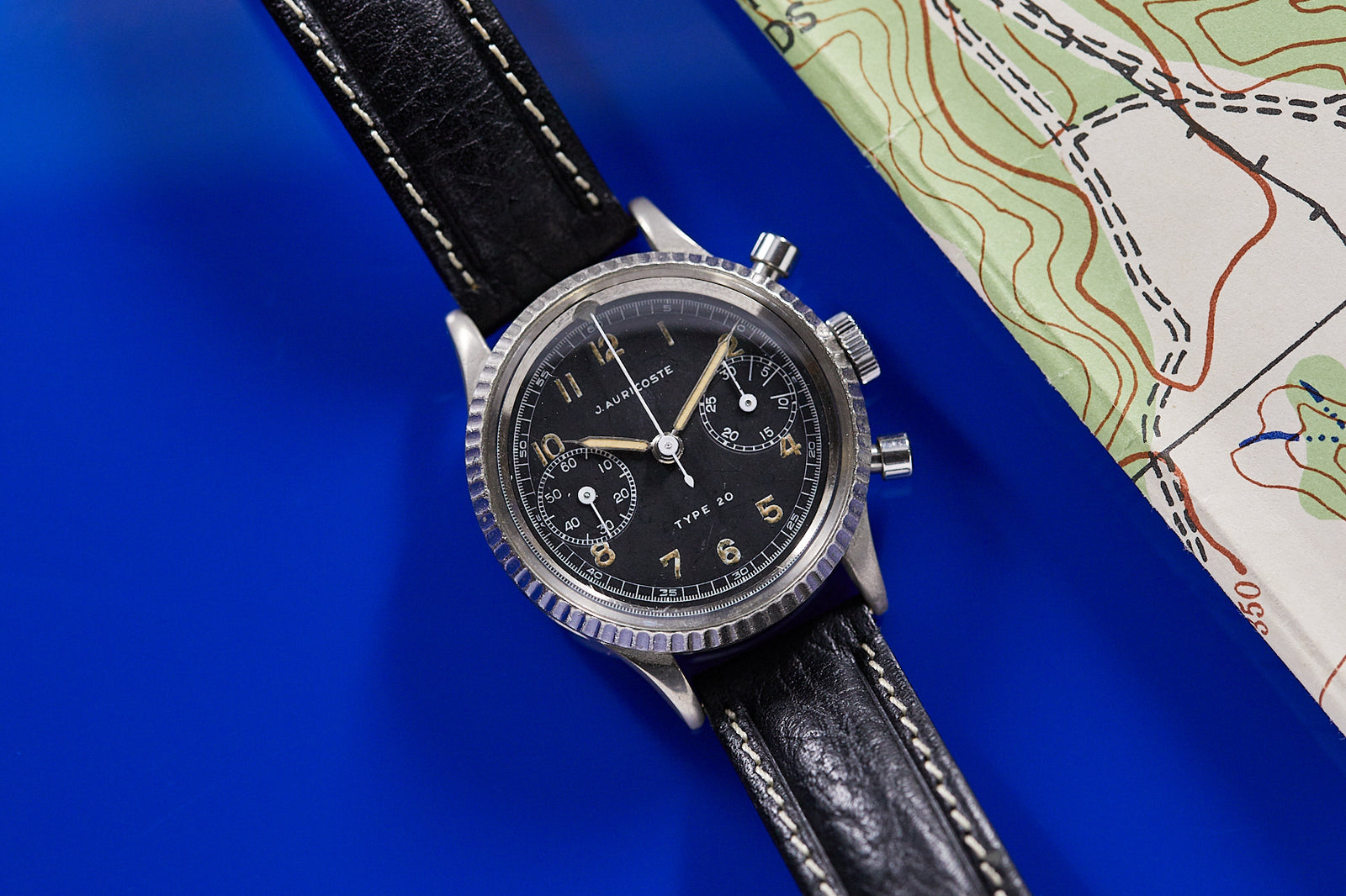 J. Auricoste Type XX Flyback Chronograph