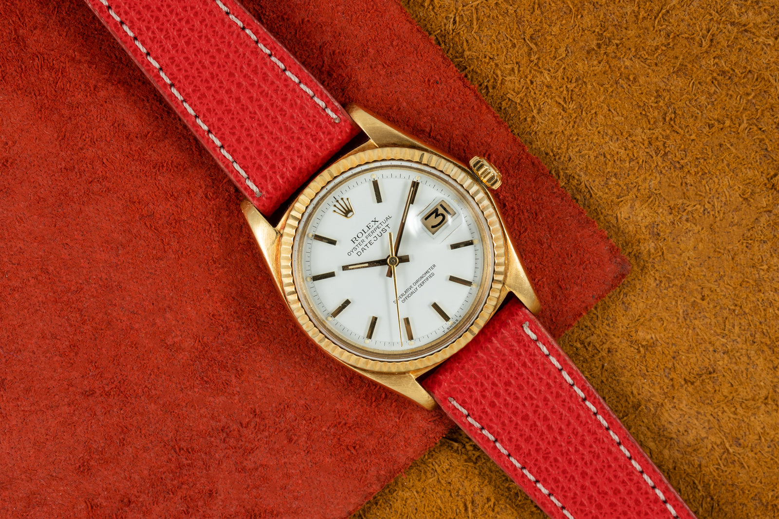 Rolex Datejust 18K Gold