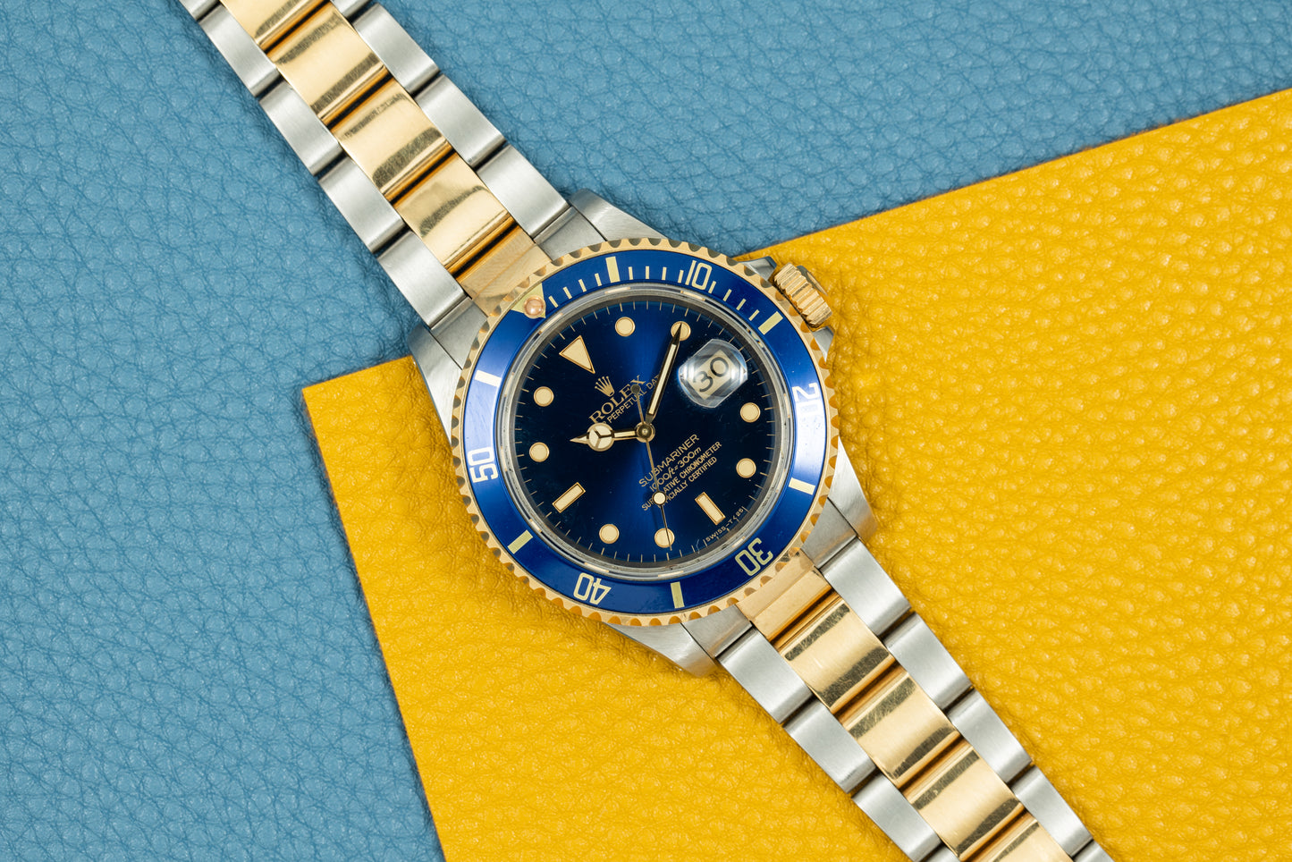 Rolex Submariner Two-Tone Yellow Gold & Steel Rolesor