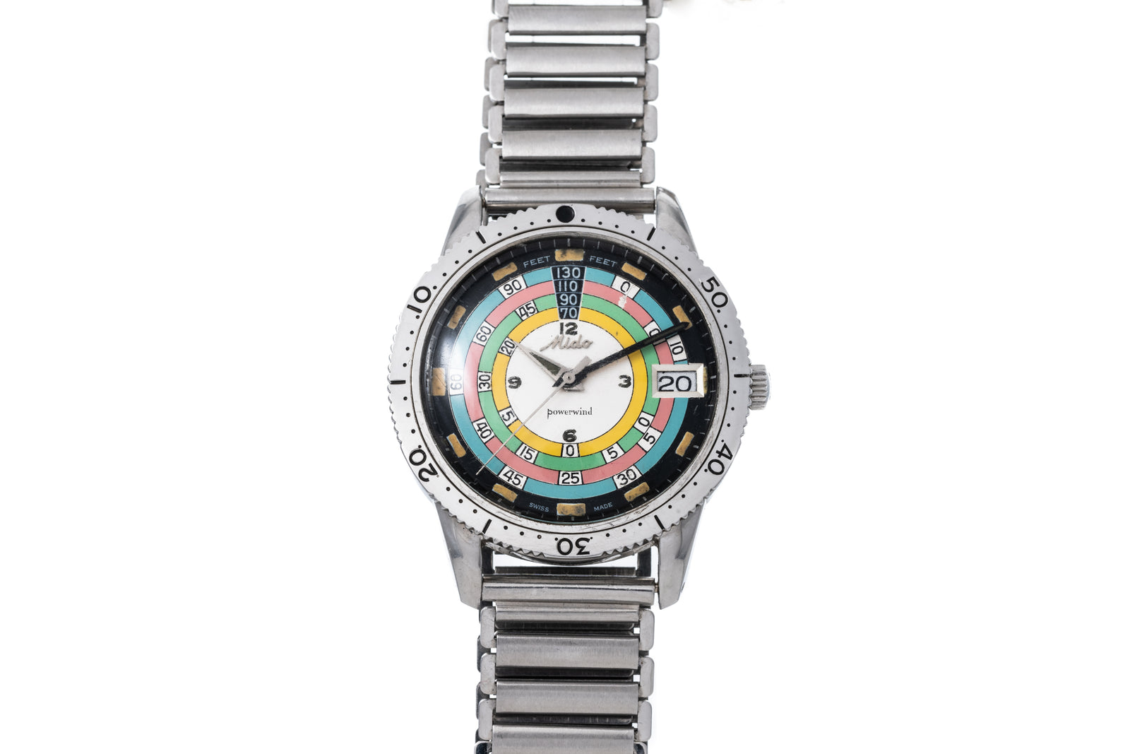 Mido Powerwind Oceanstar 'Rainbow Diver'