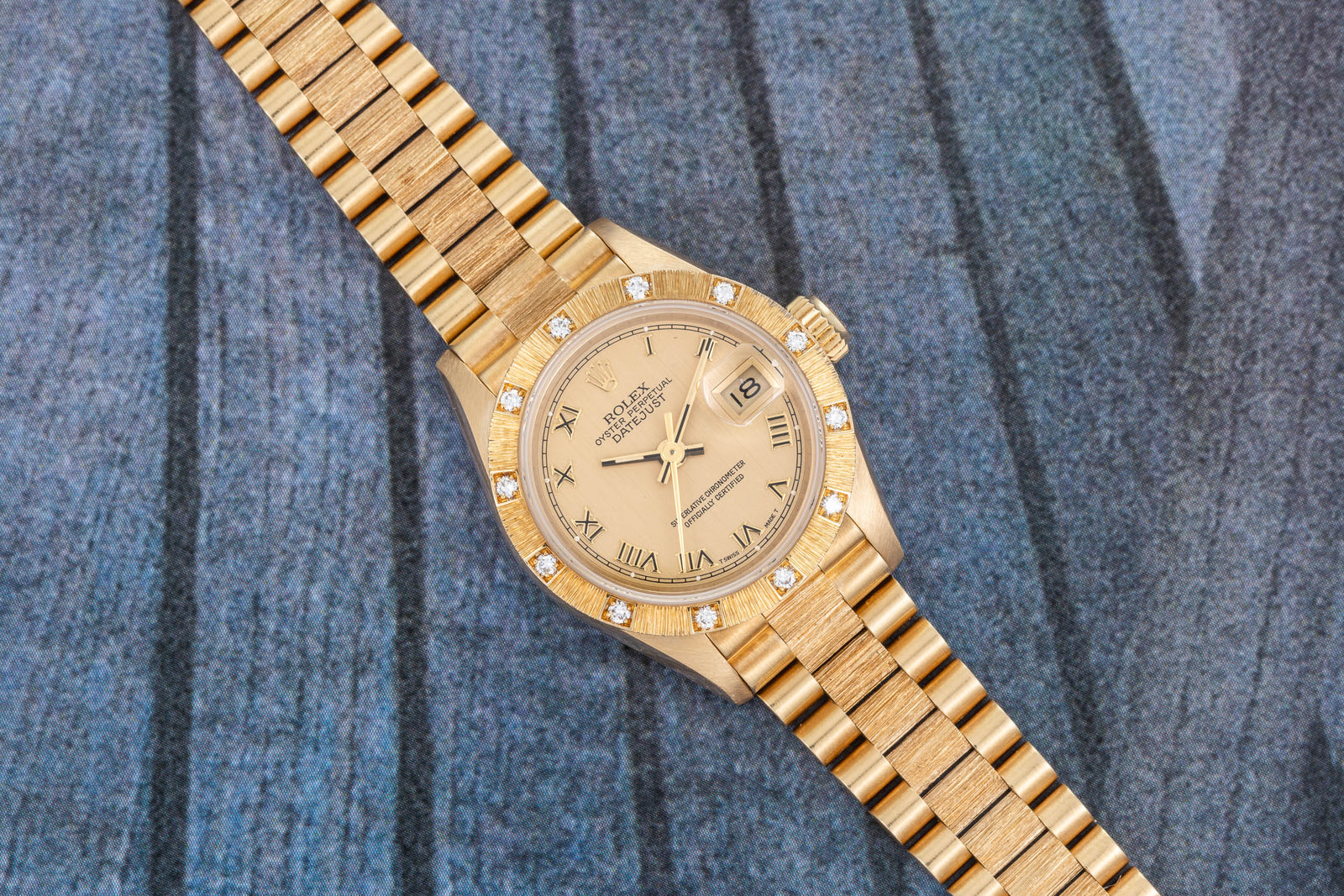 Rolex Lady Datejust 18K 'Bark'
