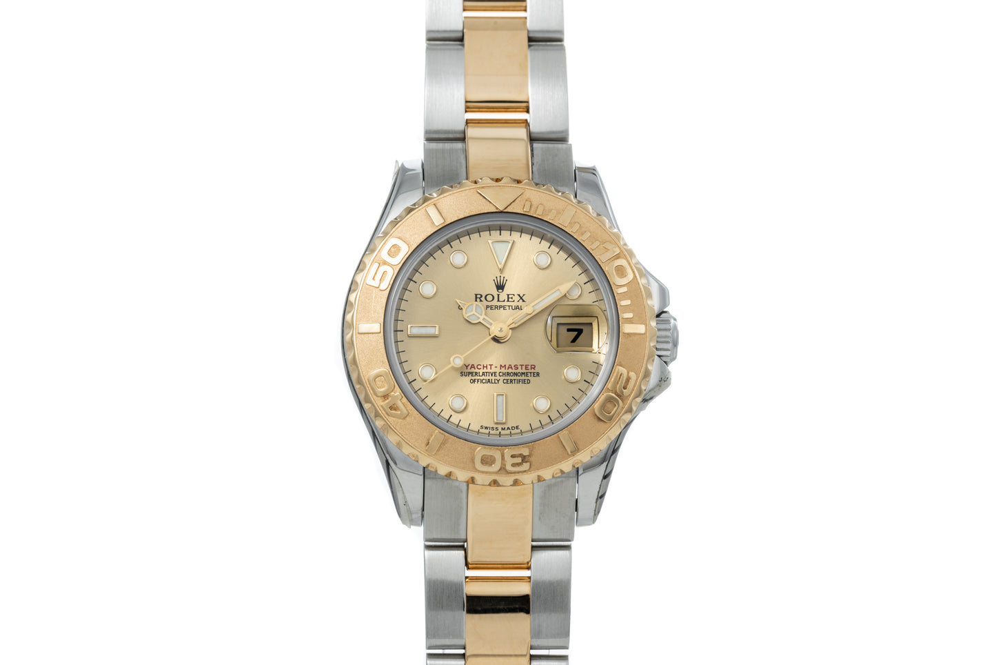 Lady Rolex Yacht-Master Two-Tone 29