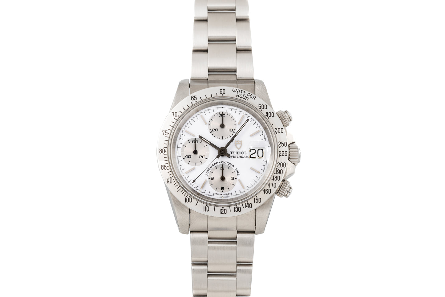 Tudor 'Big Block' Chronograph 'Silver Albino'