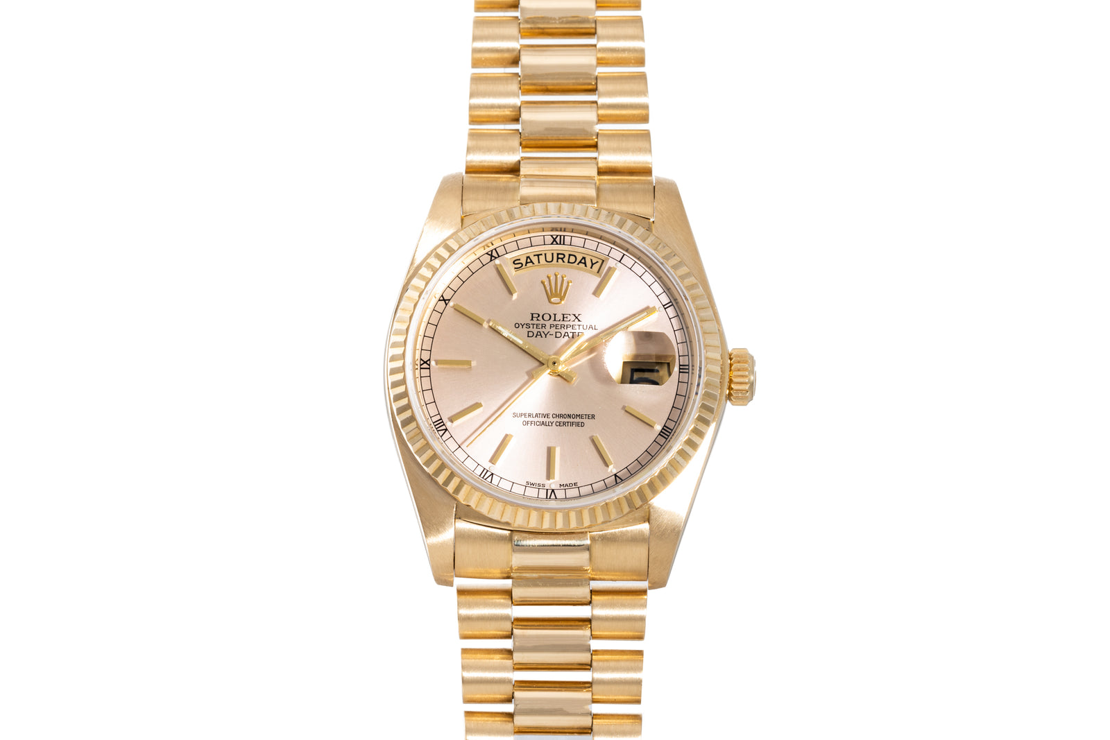 Rolex Day-Date 'Silver Rosé'