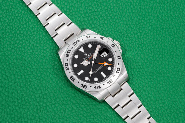 ROLEX エクスプローラ2
文字盤 ロレックス エクスプローラー Ⅱ ウォッチ：オイスタースチール