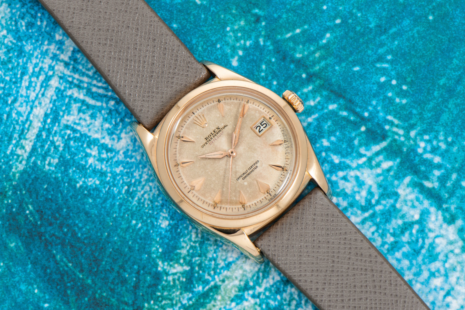 Rolex Datejust Bubble Back 'Roulette'