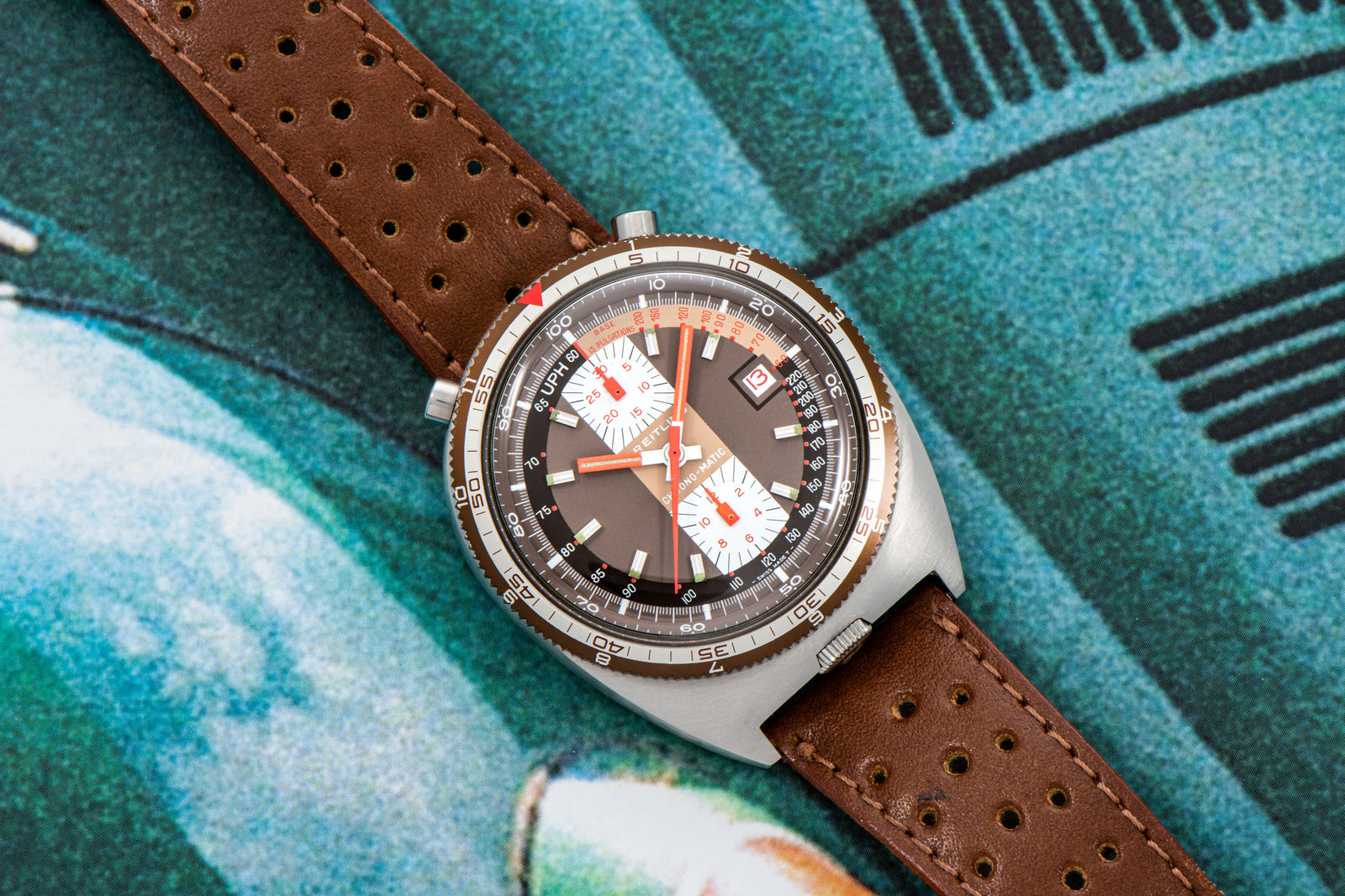 Breitling Pult Pupitre Chrono-Matic 'Bullhead'