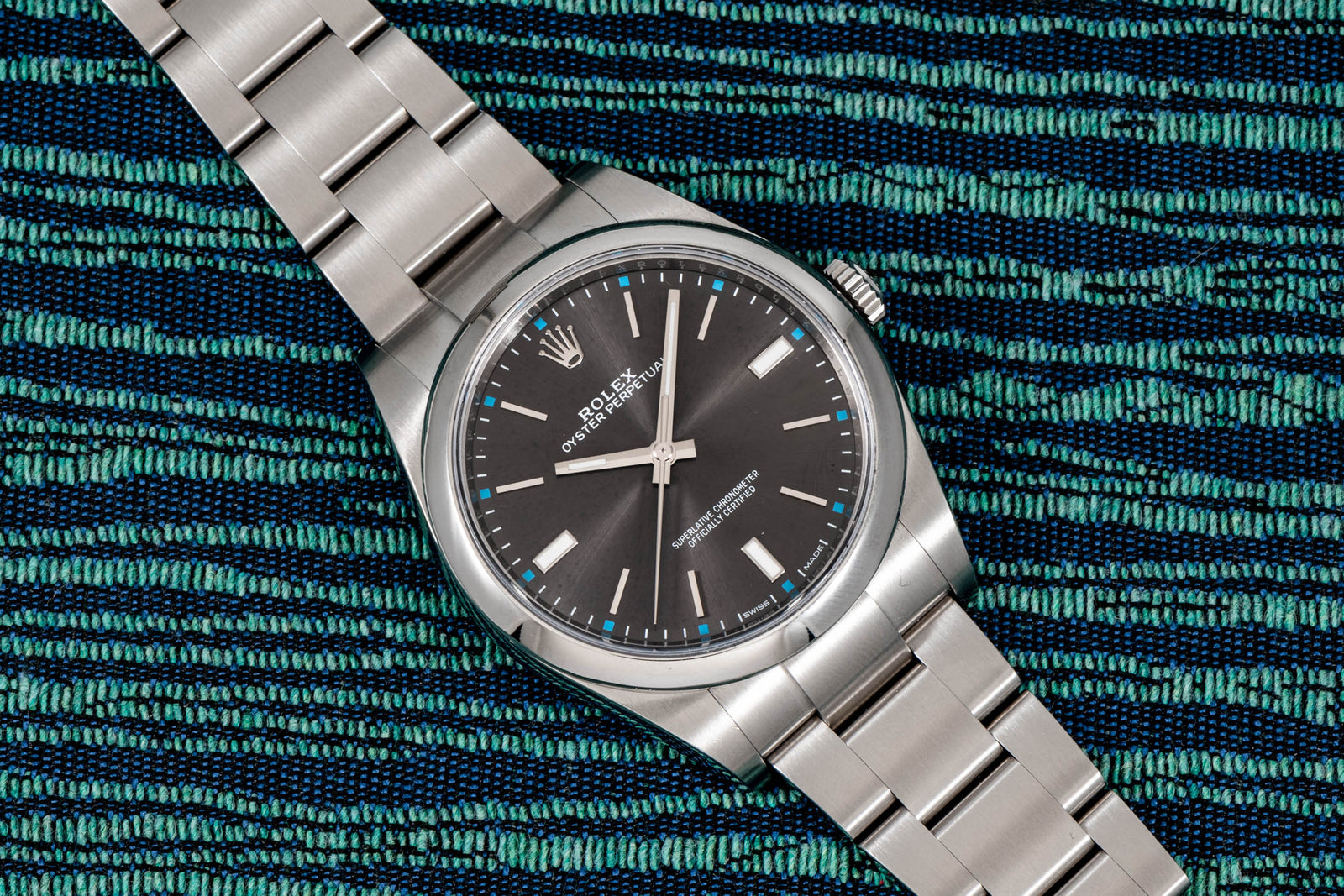 Rolex Oyster Perpetual 'Rhodium'