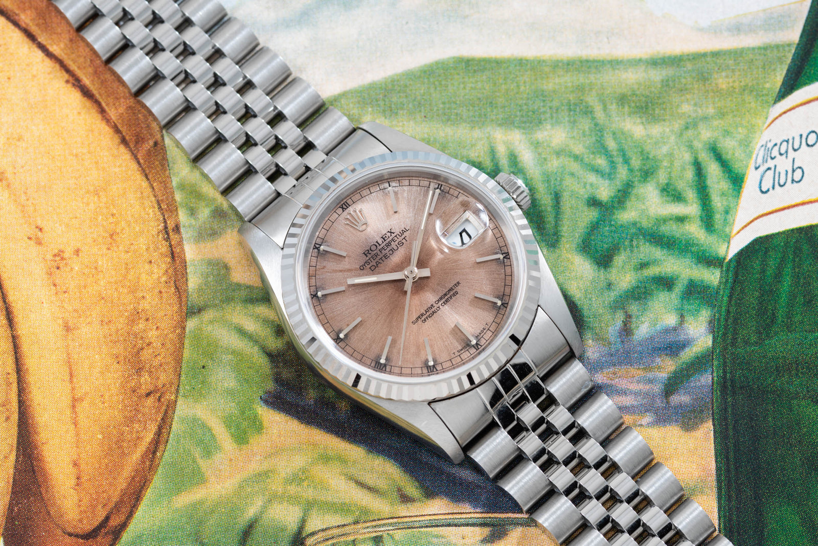 Rolex Datejust 'Smoked Salmon'