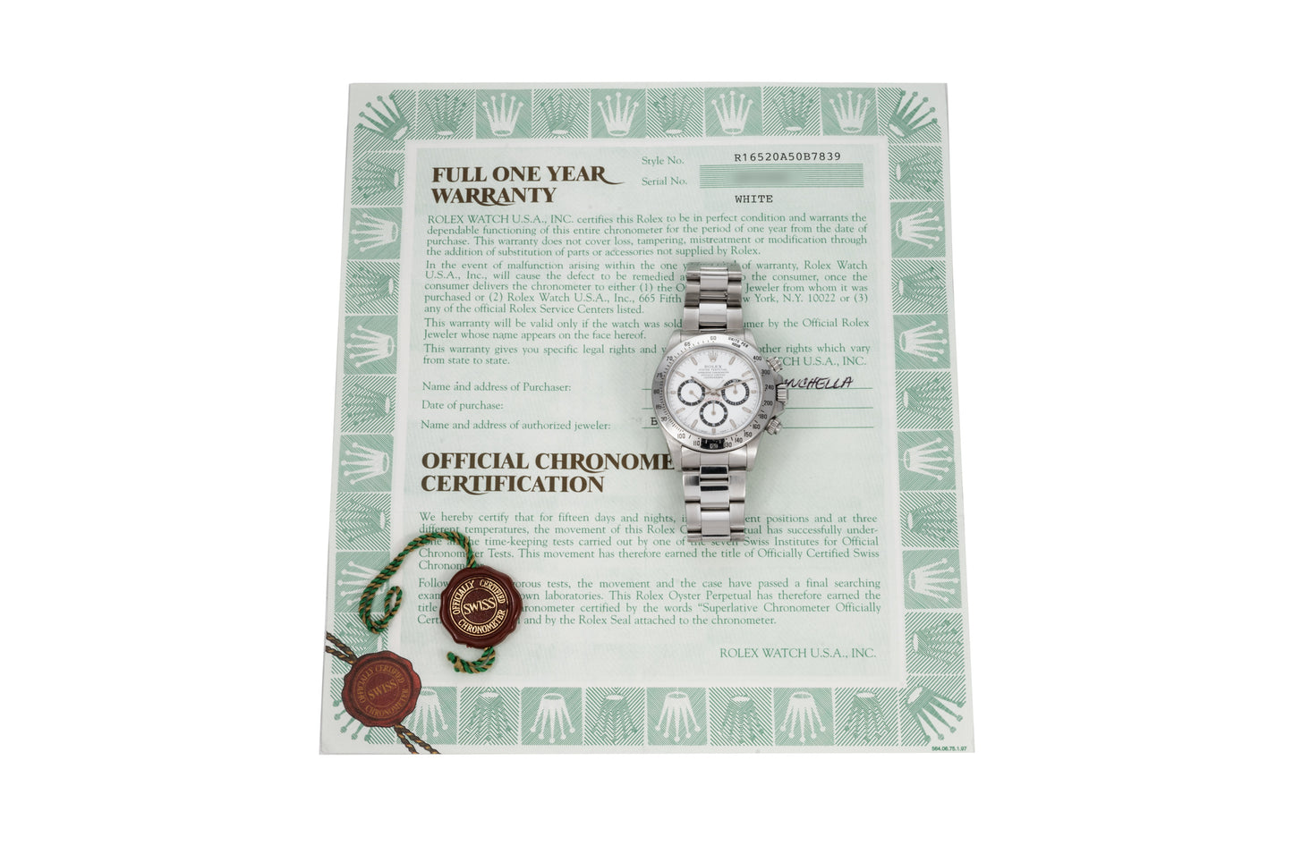 Rolex Daytona 'Zenith'