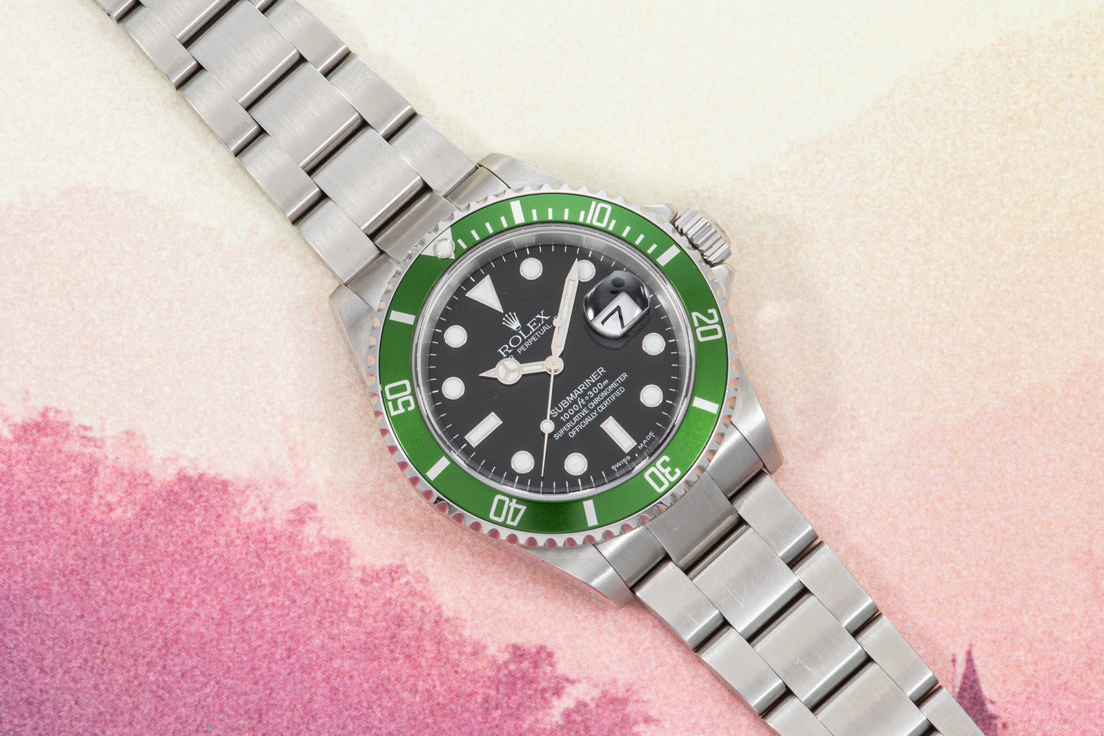 Rolex Submariner Date 'Kermit Flat-4'