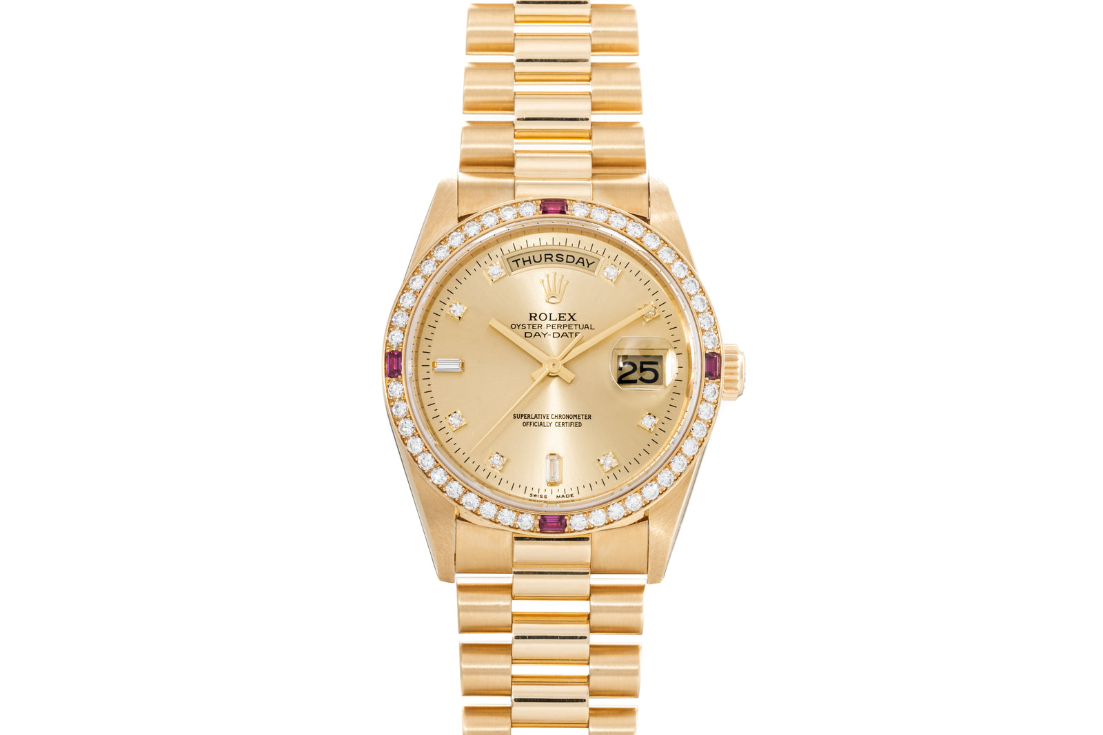 Rolex Day-Date 'Diamonds & Rubies'