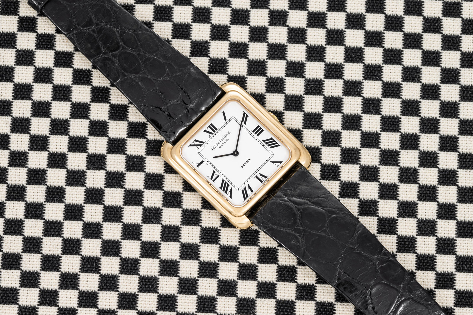 Patek Philippe Rectangular Dress Watch 'Beyer'