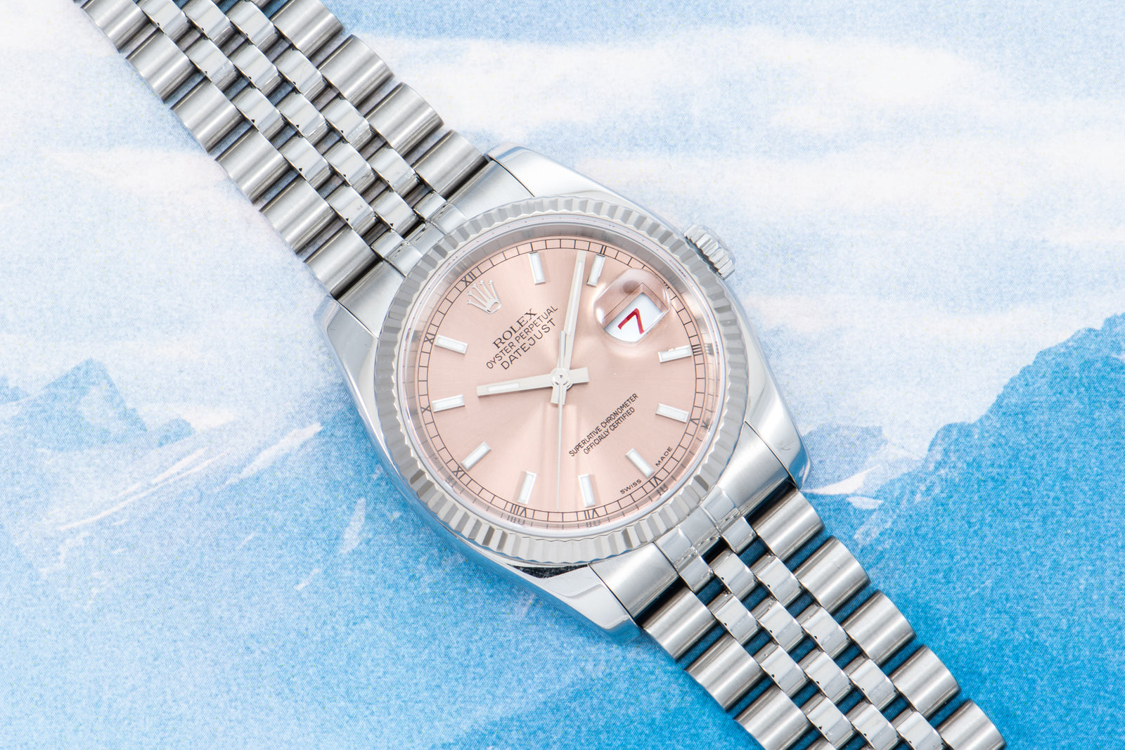 Rolex Datejust 'Salmon Roulette'