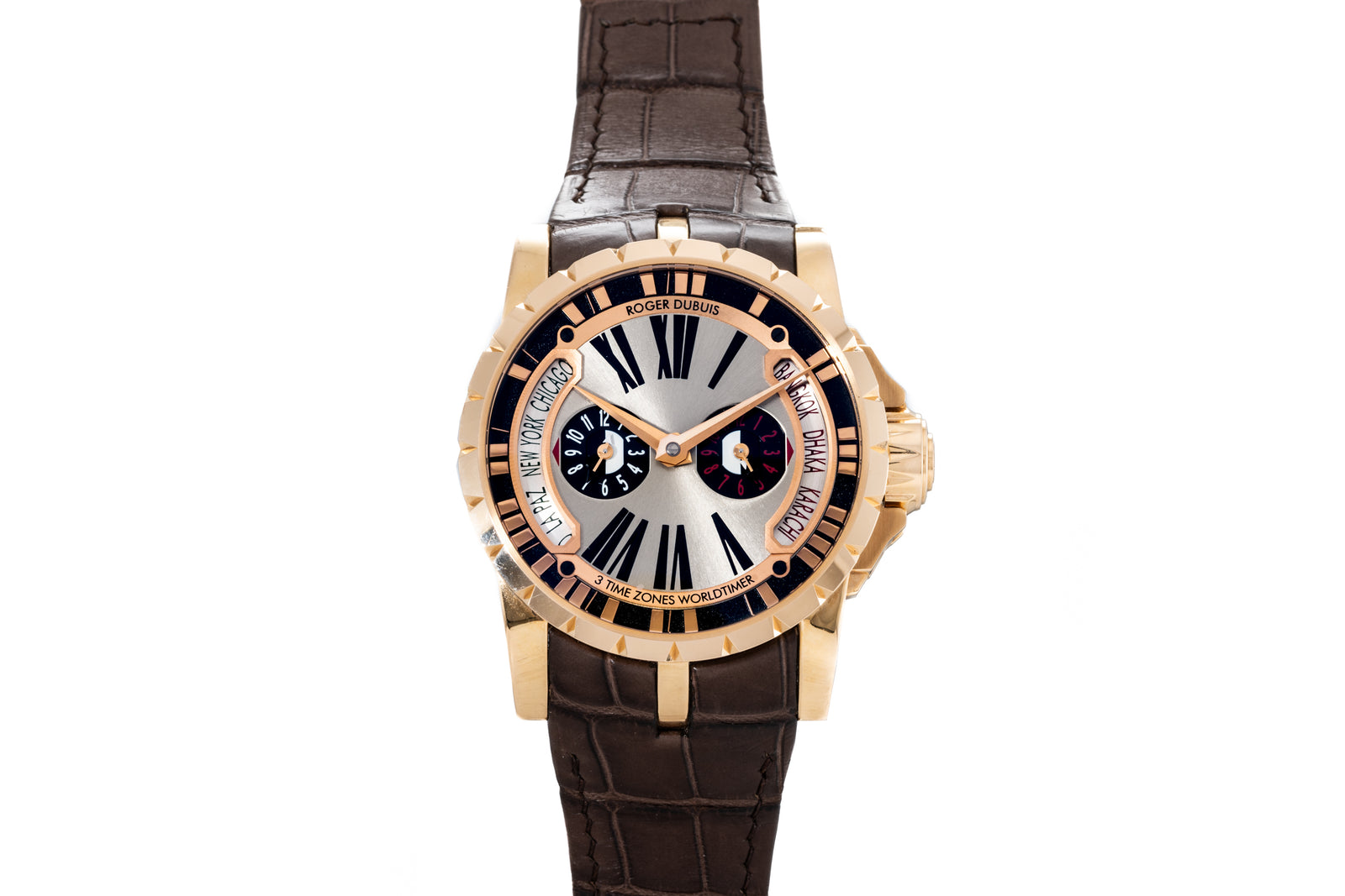 Roger Dubuis Excalibur World Time Triple Time