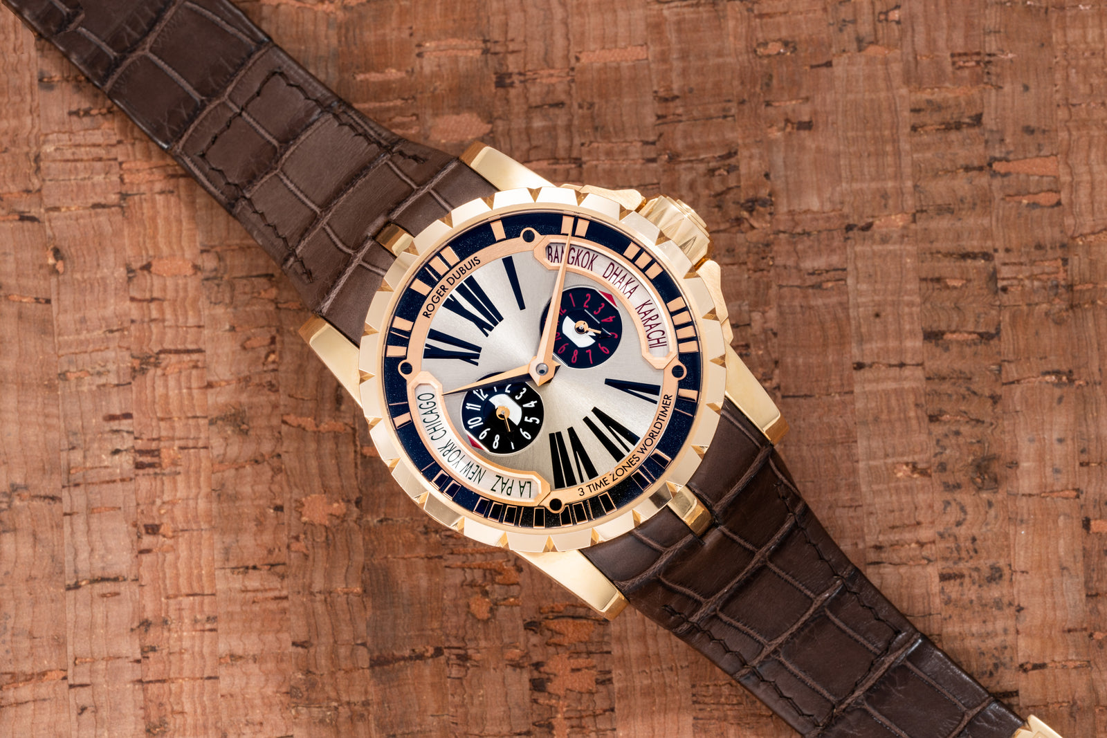 Roger Dubuis Excalibur World Time Triple Time