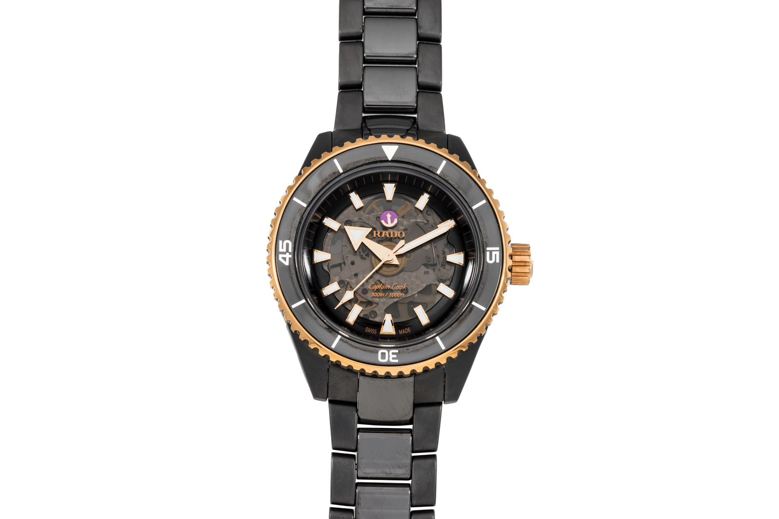 Rado Captain Cook 'High-Tech Ceramic'