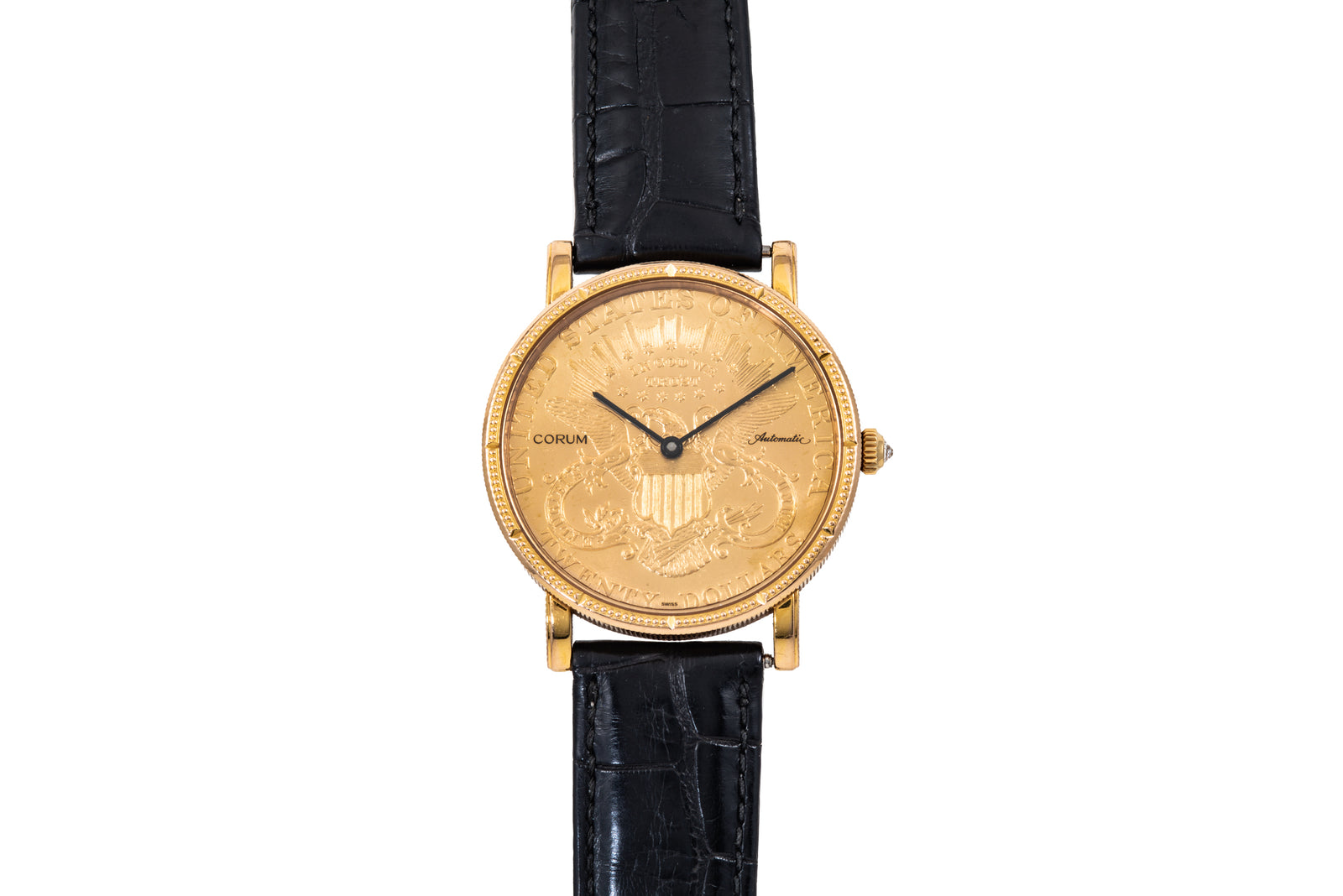 Corum United States 1904 Yellow Gold Coin Watch