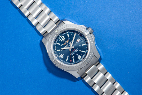 Breitling Colt 青文字盤 ステンレス Breitling Colt Stainless Steel A17388 | Stock 49466