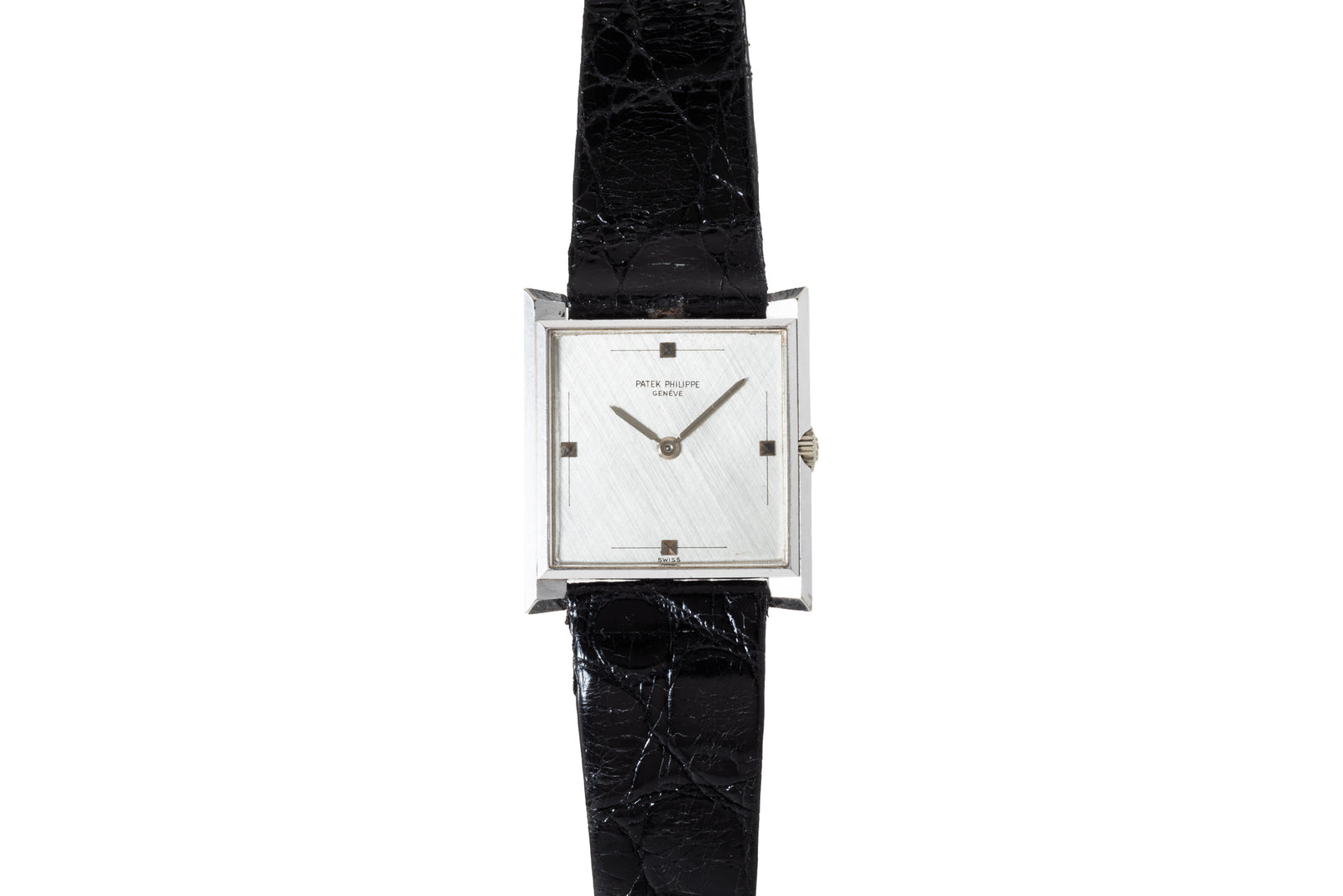 Patek Philippe White Gold Square Dress Watch