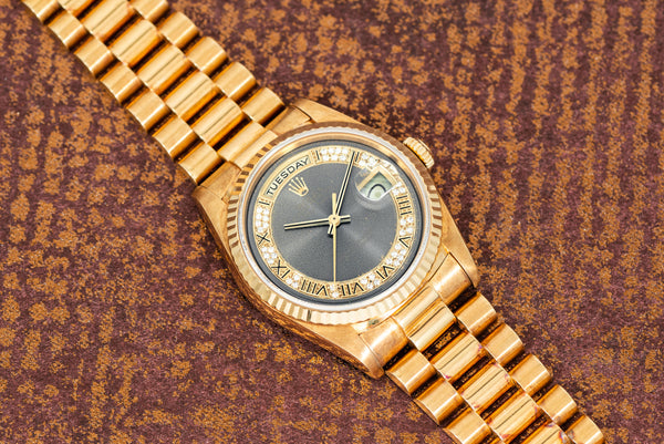 Rolex Day-Date Tropical 'Myriad' Dial – Analog:Shift