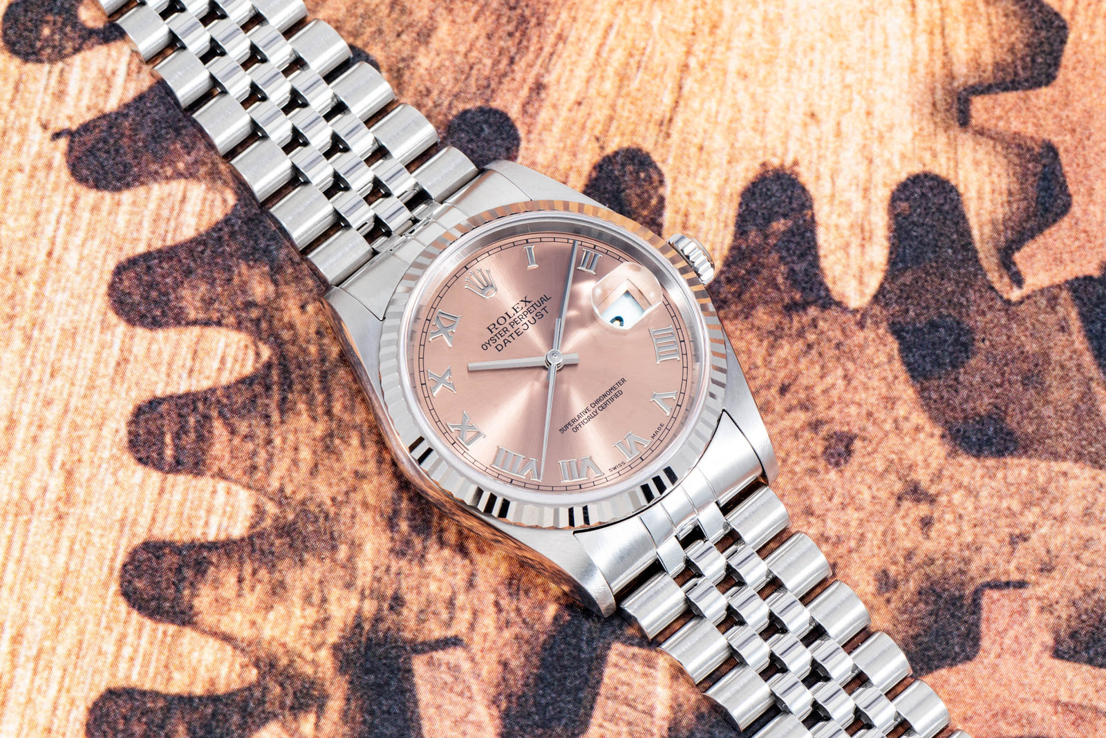 Rolex Datejust 'Salmon' Dial