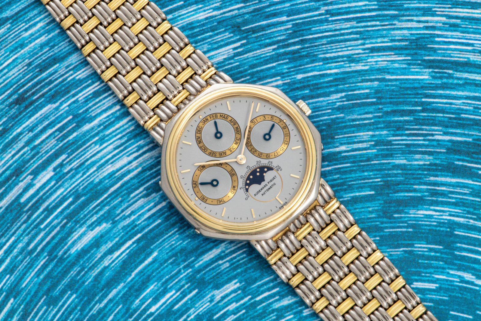 Audemars Piguet Solid Gold Octagonal Perpetual Calendar Moonphase