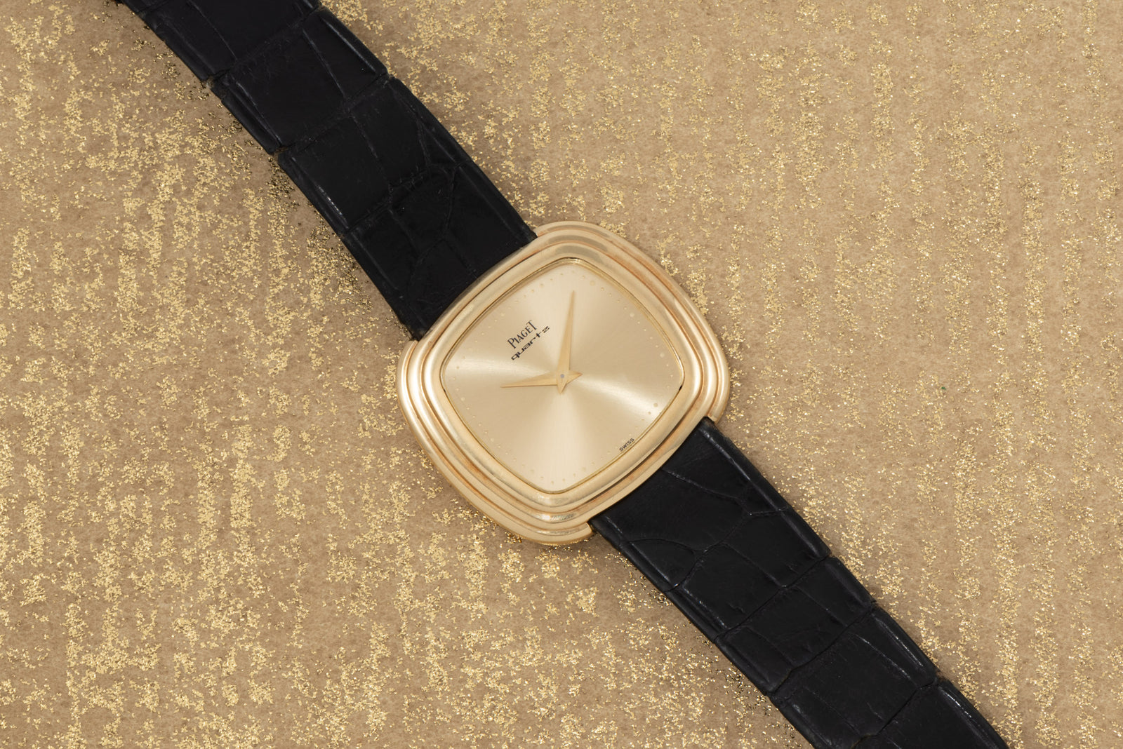 Piaget Yellow Gold 'TV' Case Dress Watch