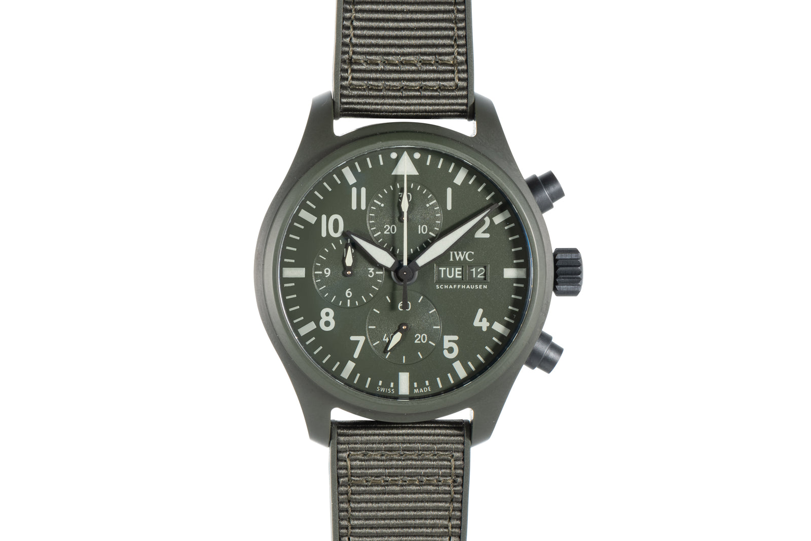 IWC Pilot's Chronograph Top Gun 'Woodland'