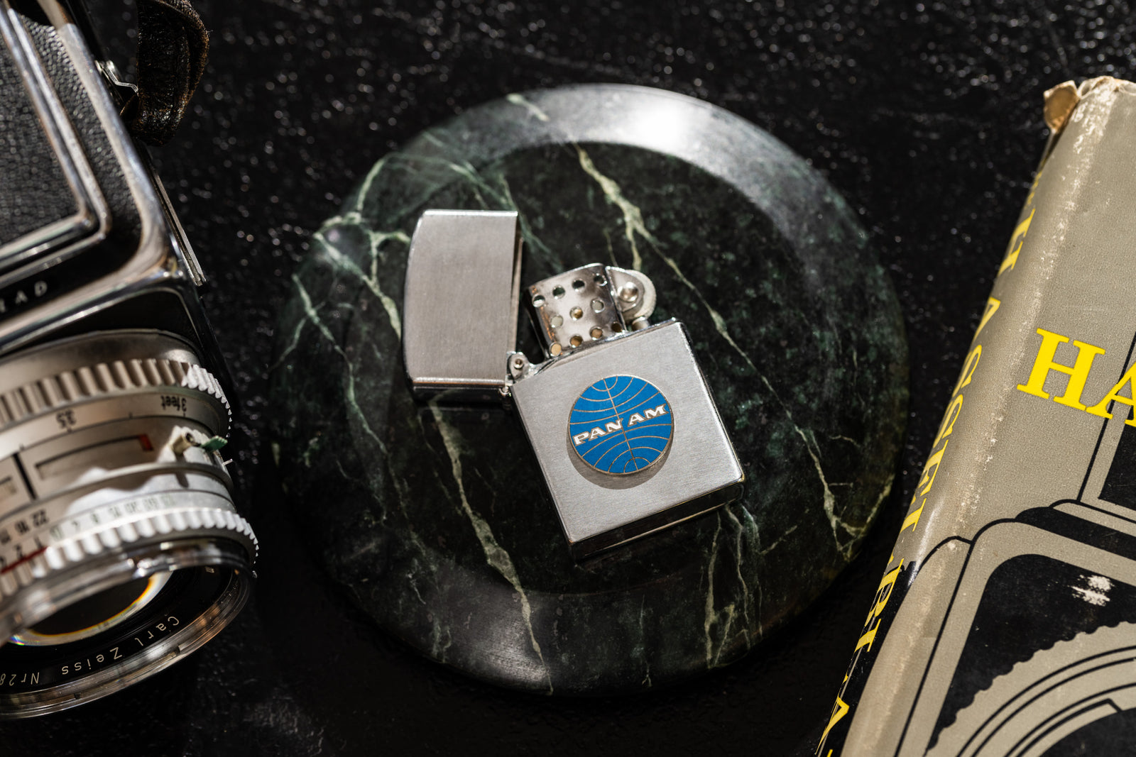 Windproof Lighter for Pan-Am by Penguin 'New-Old-Stock'