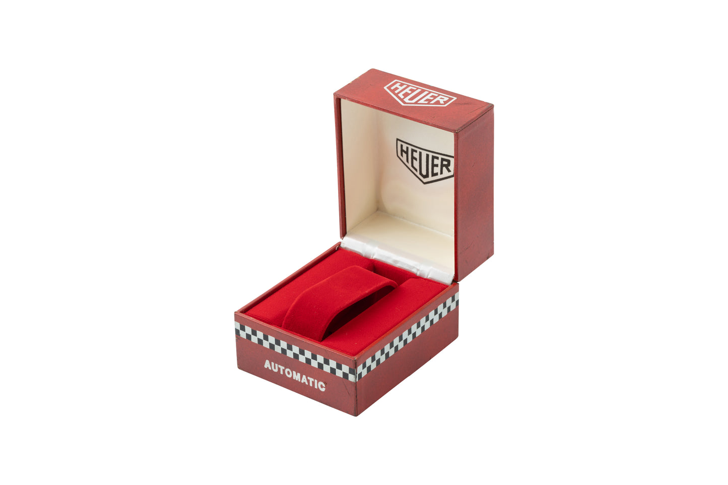 Heuer Red Checker Box for Autavia
