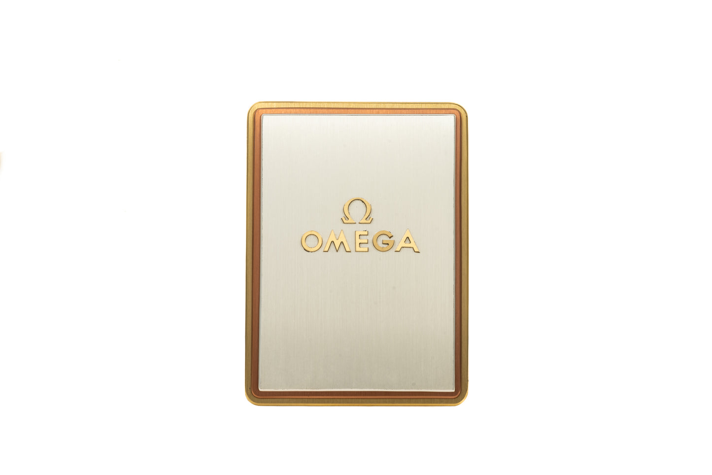 Omega Brass Display Plaque