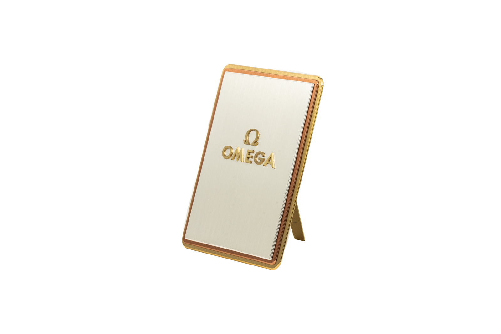 Omega Brass Display Plaque
