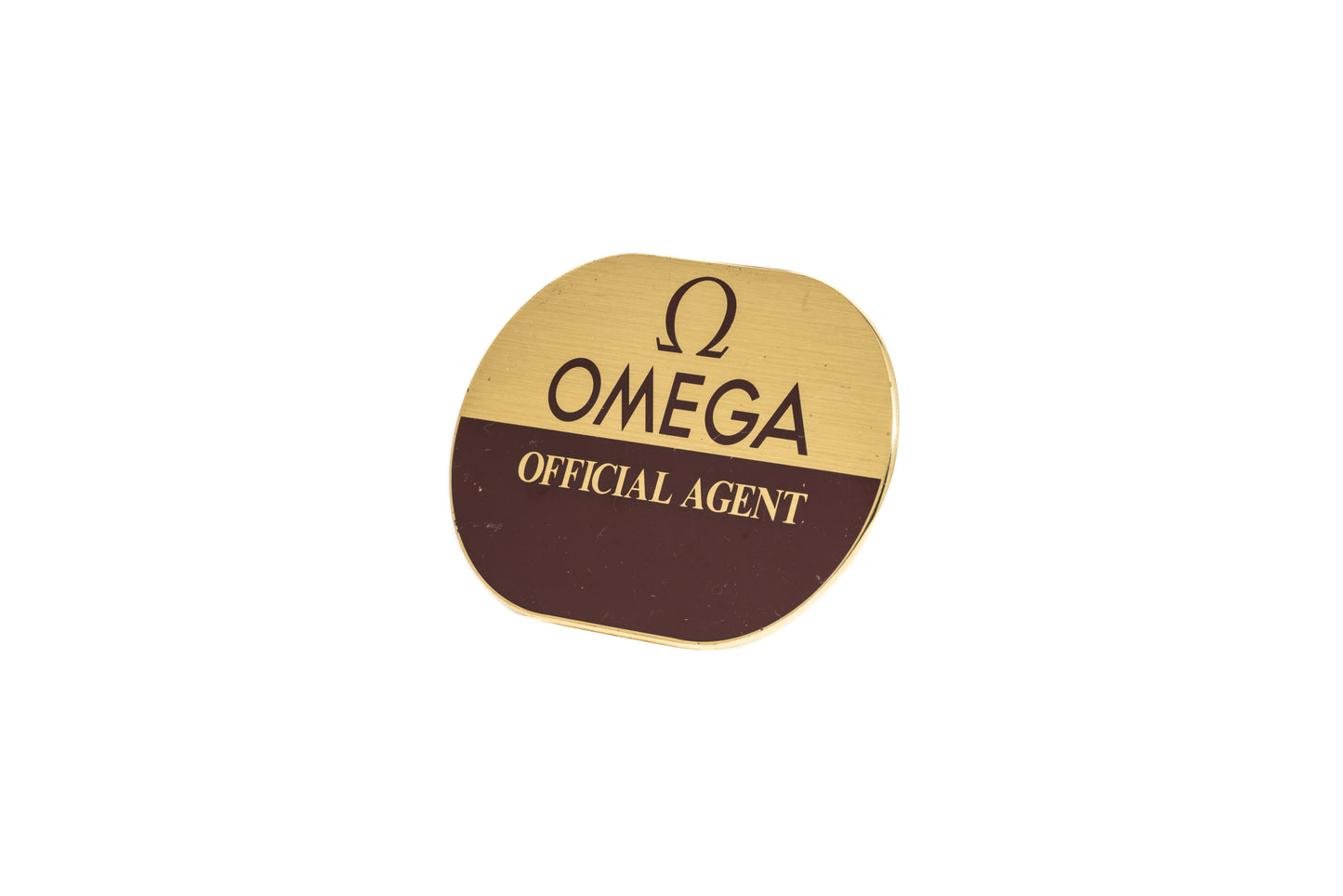 Omega Brass 'Official Agent' Signage