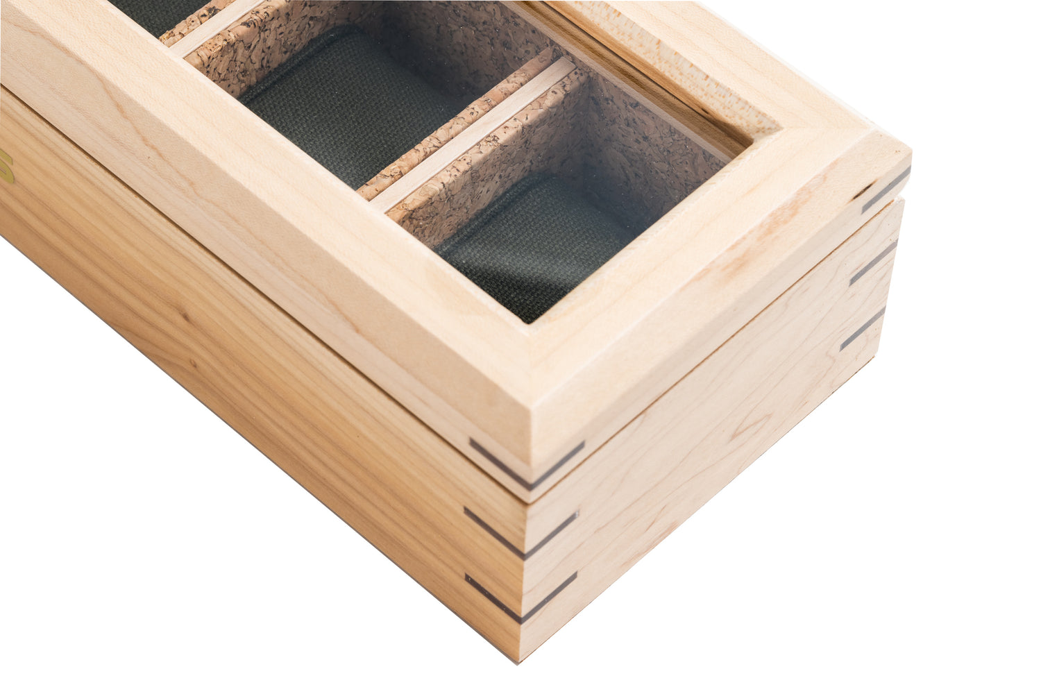 Wooden Box with Hinged Lid | Handmade Unfinished Wood Box | Custom  Engravings | 10 x 6 x 3 3/4 | Box Shown in Maple