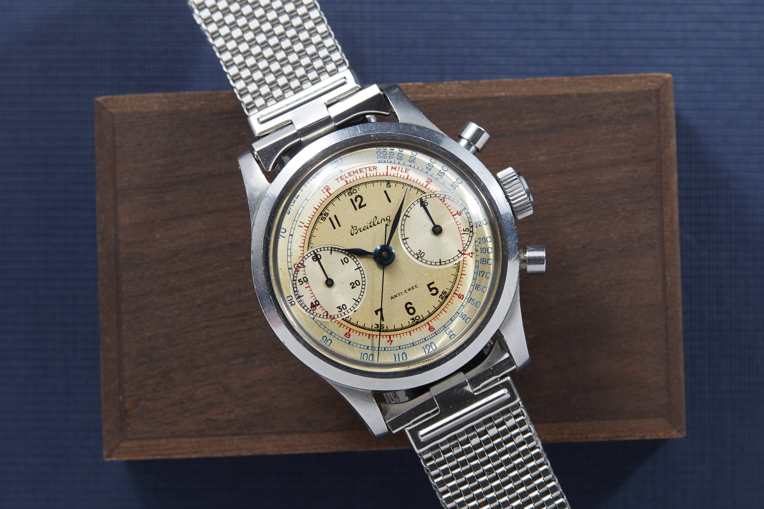Breitling Clamshell Chronograph
