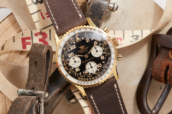 Breitling_Cosmonaute_809_Gold_