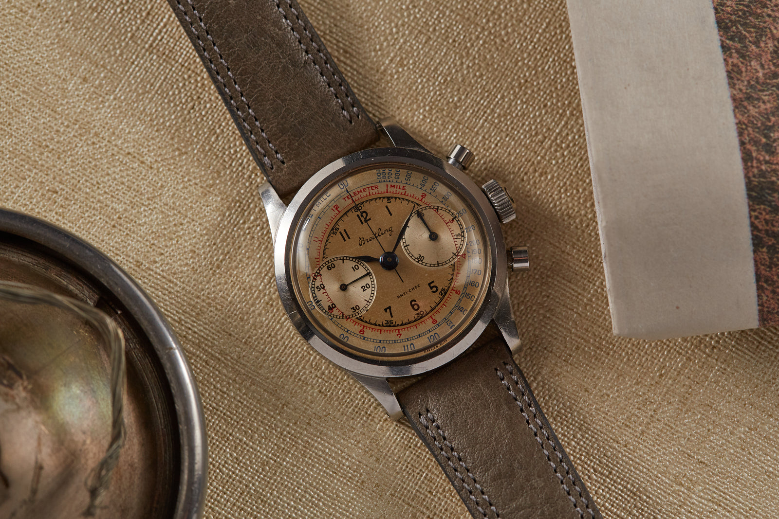 Breitling Clamshell Chronograph