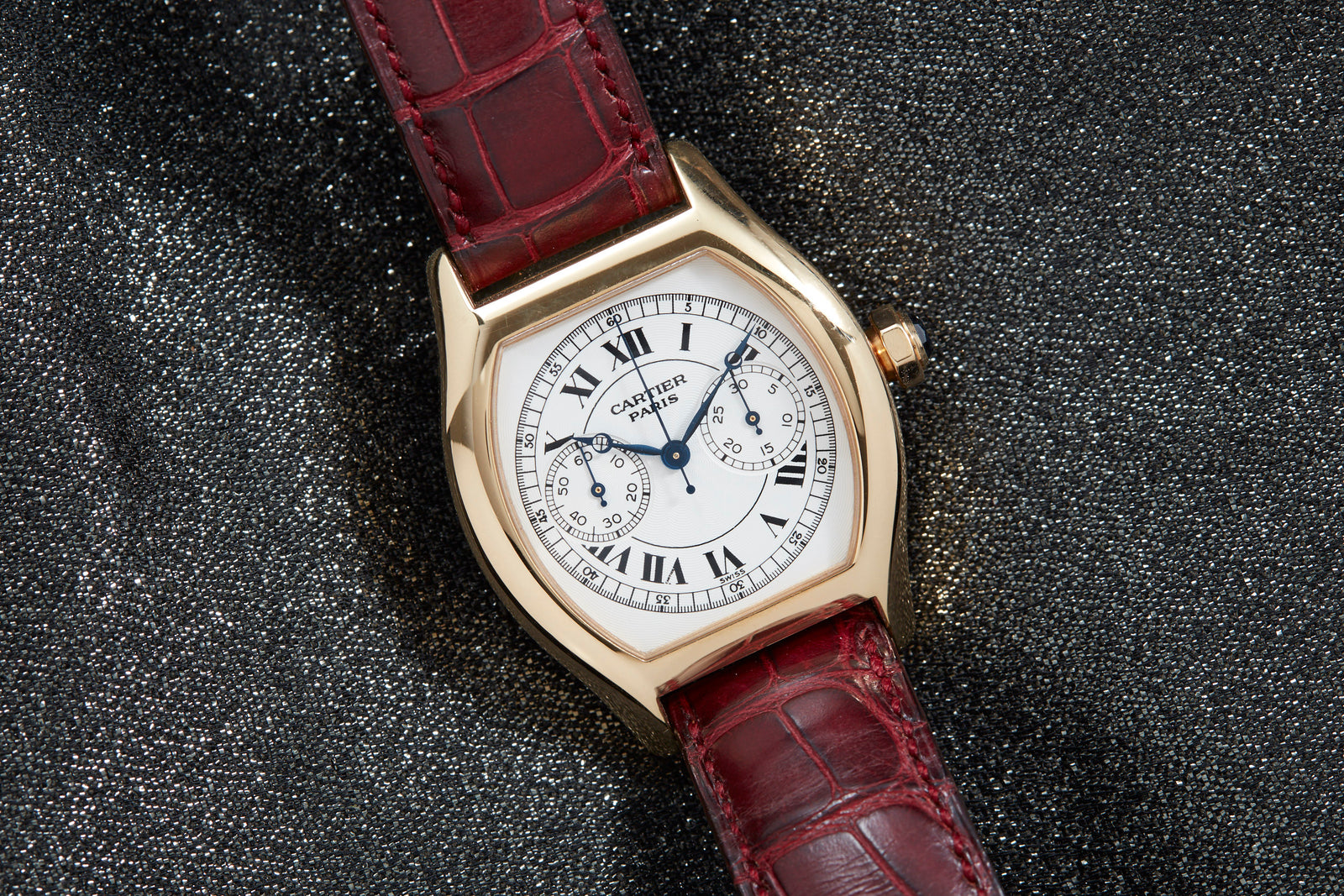 Cartier Tortue Monopusher Chronograph