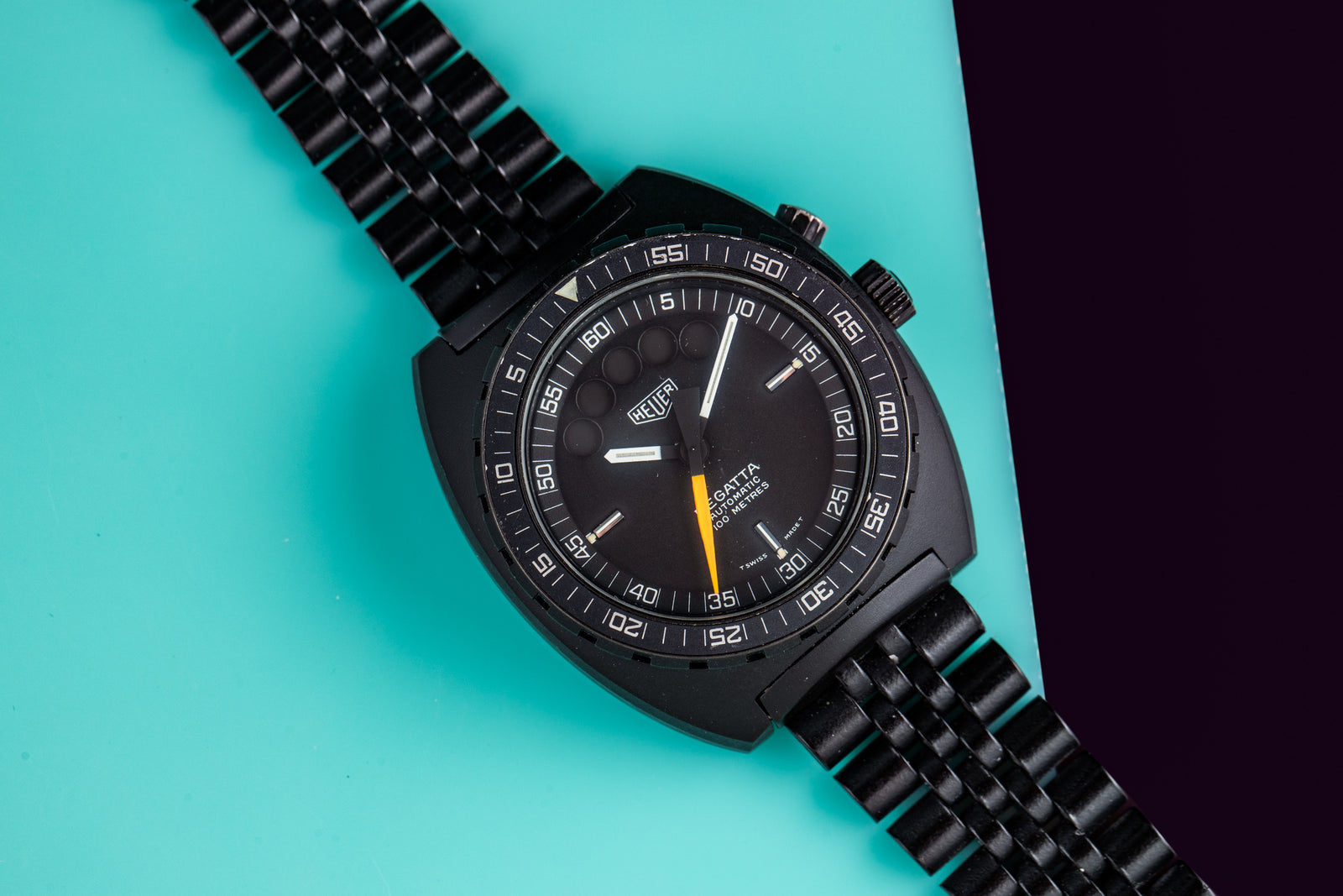 Heuer Regatta PVD