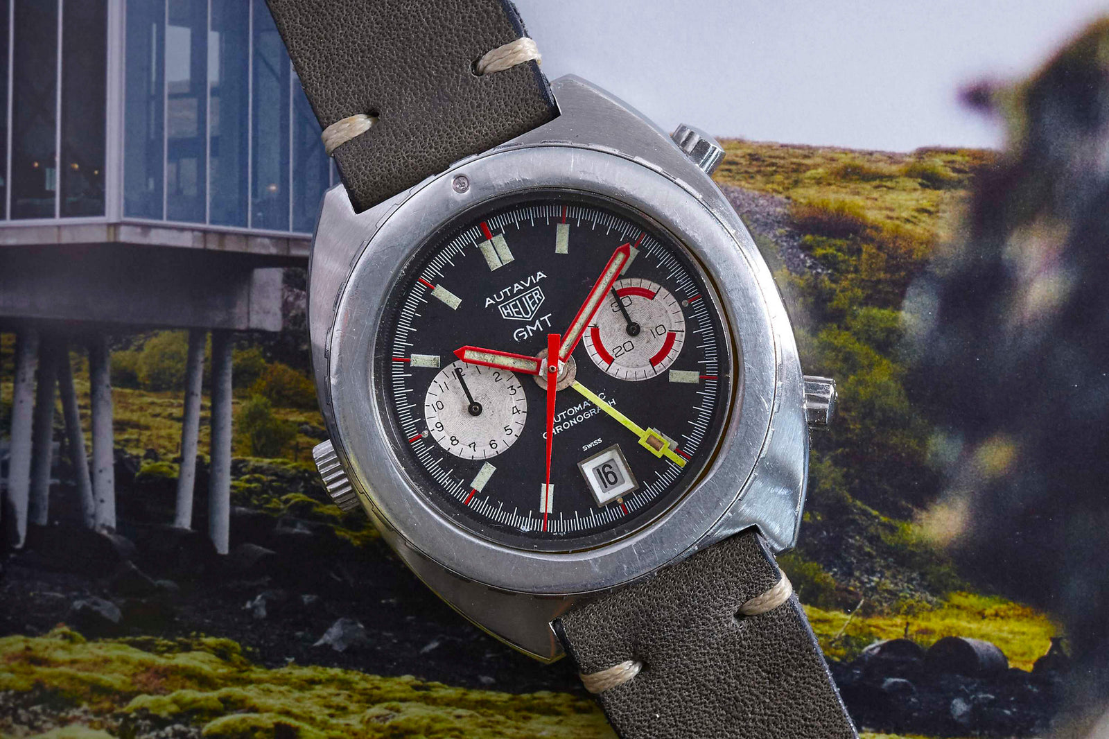 Heuer Autavia GMT