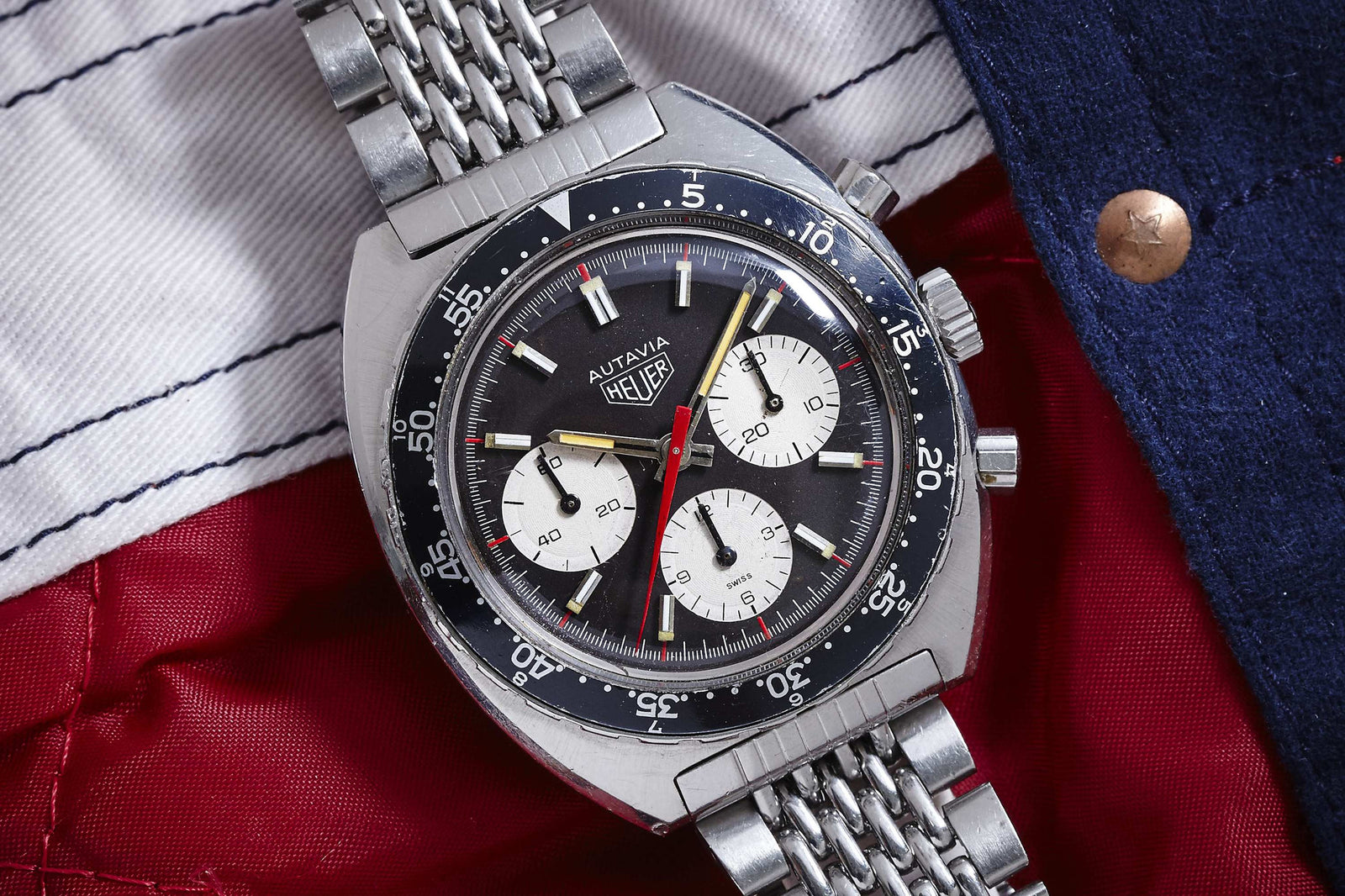 Heuer Autavia Manual Wind Chrono