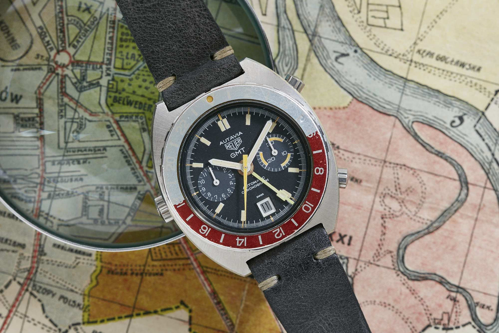 Heuer Autavia GMT