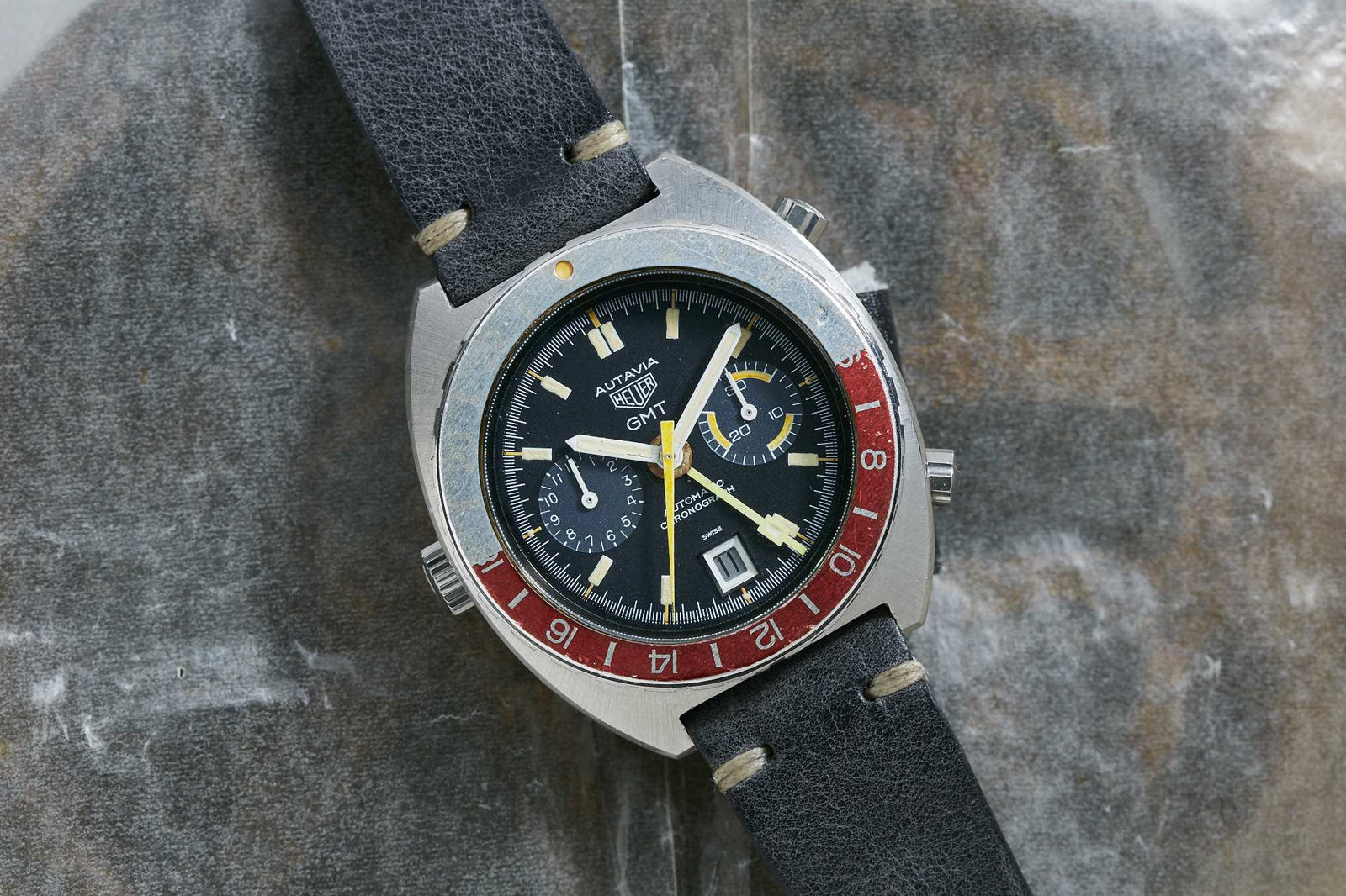 Heuer Autavia GMT