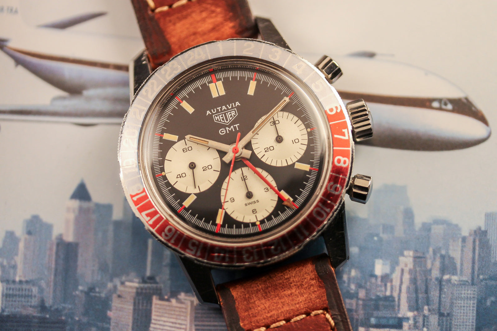 Heuer Autavia GMT Chronograph 2446C
