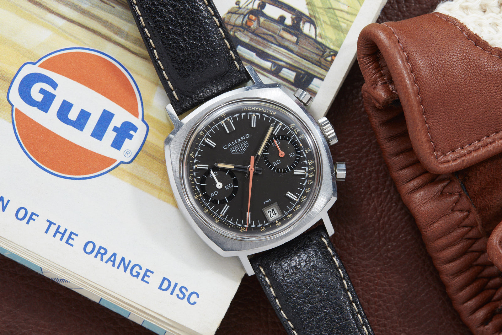 Heuer Camaro Dato Exotic Tropical