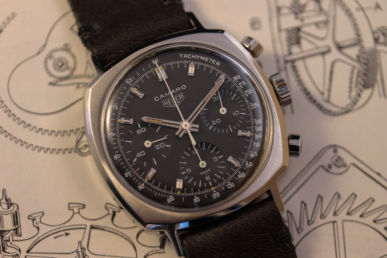 Heuer Camaro Tropical Dial