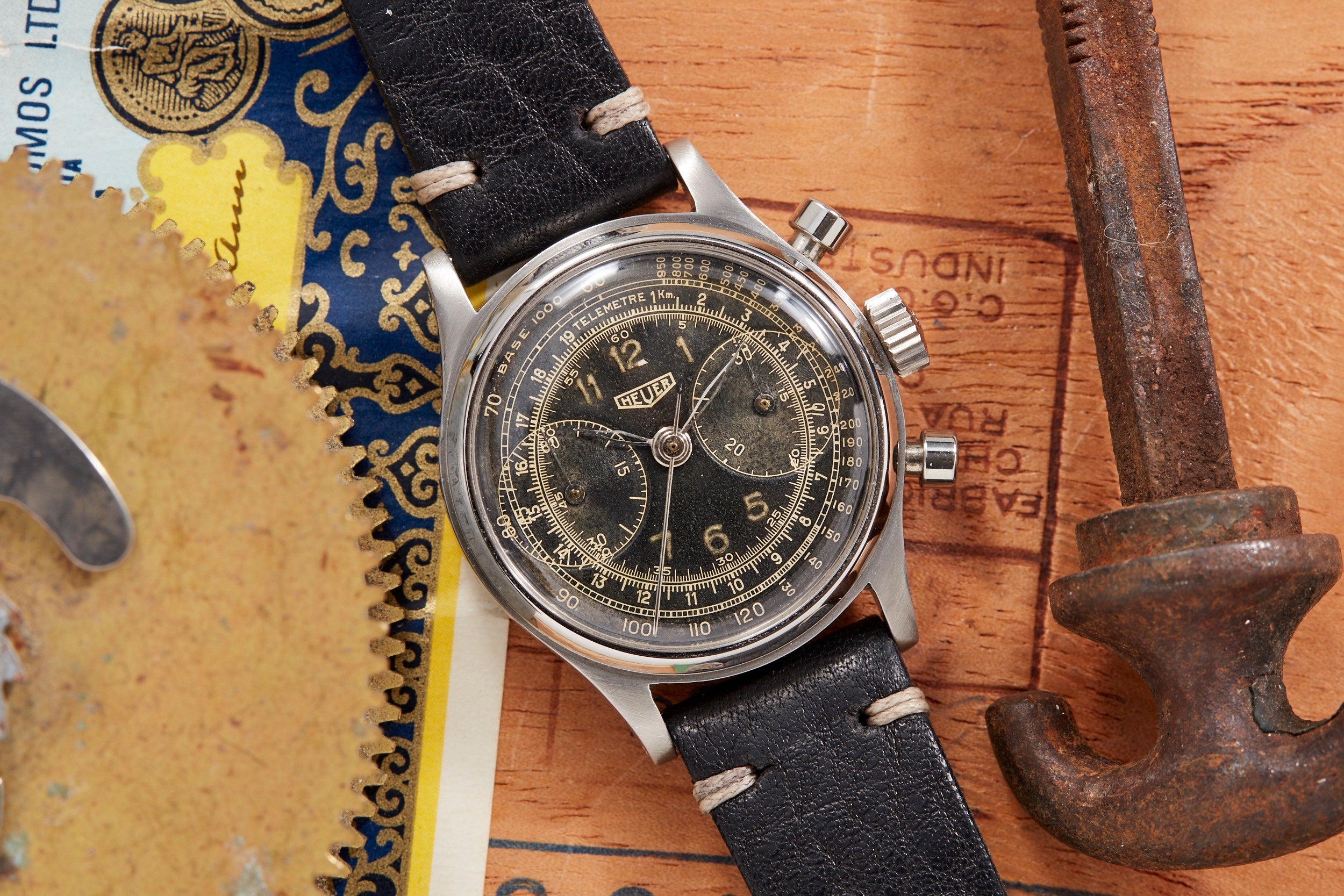 Heuer 'Pre-Carrera' Chronograph