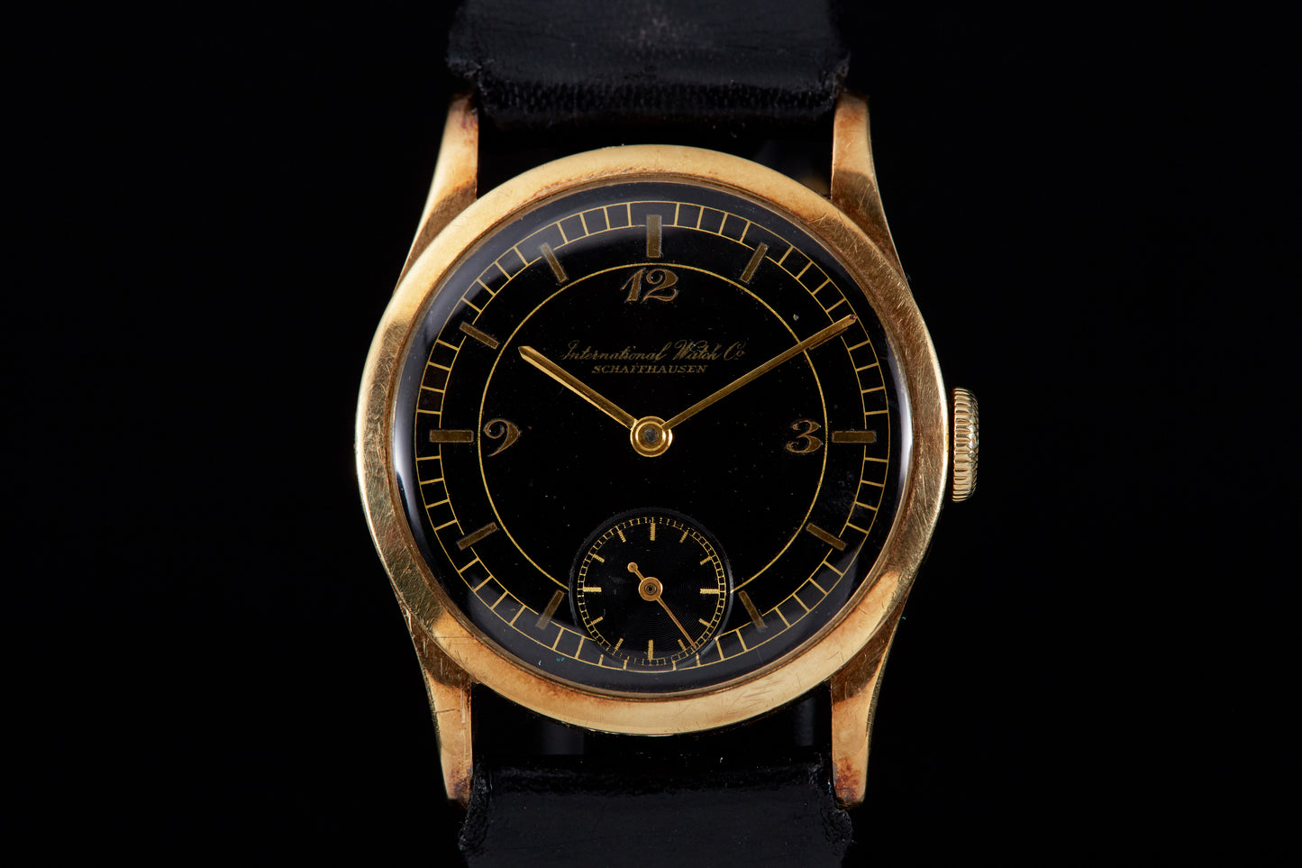 IWC Sector Dial Yellow Gold