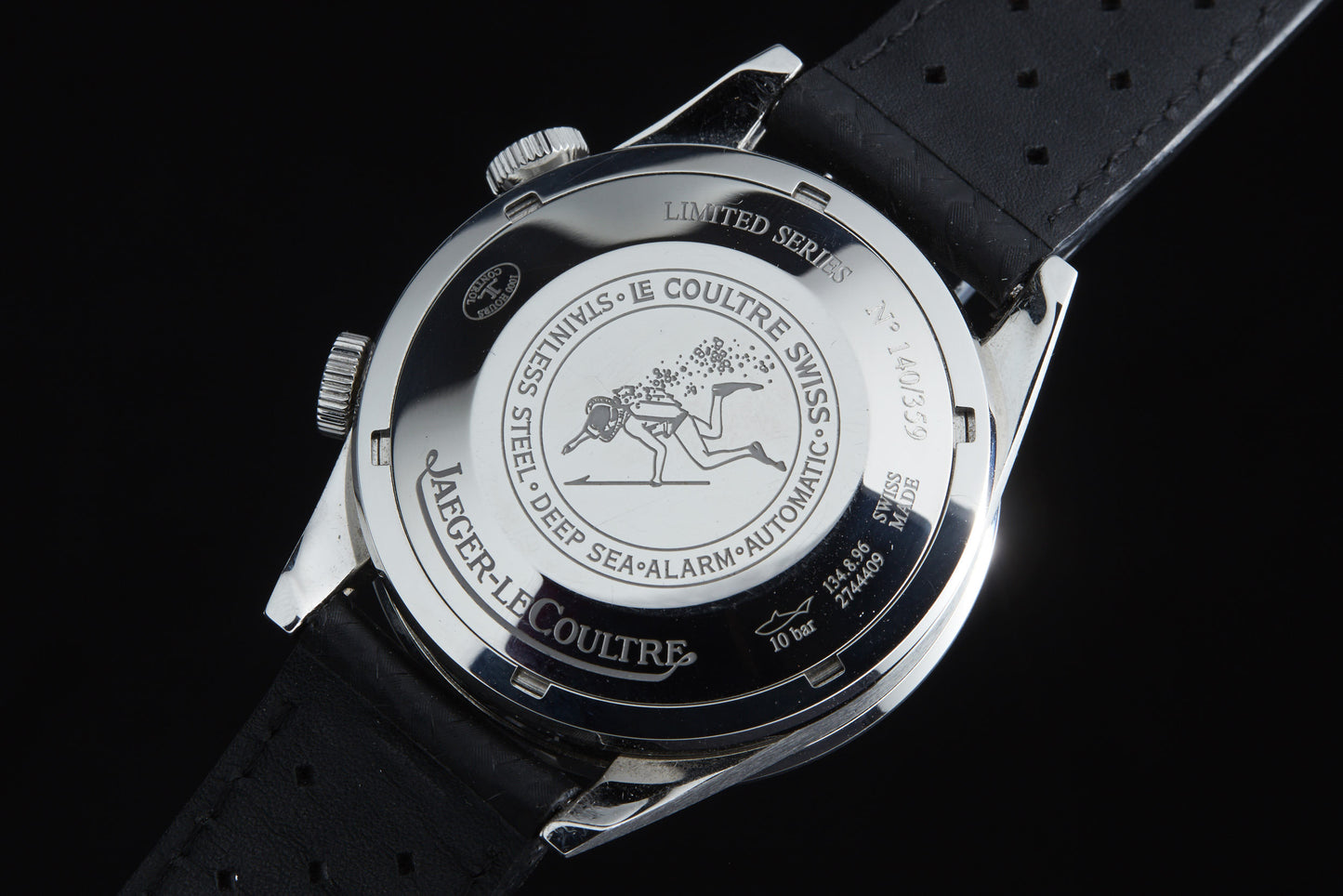 Jaeger-LeCoultre Tribute to Deep Sea Alarm Box and Papers